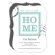White Home Stamp Moving Announcements Image 1 of 6